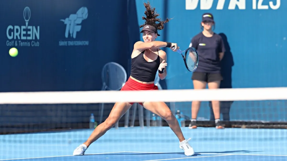 Samsun Açık WTA 125 Tenis Turnuvası sona erdi