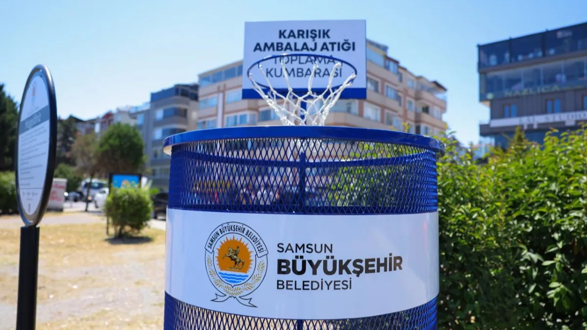 Samsun Atakum sahilinde sıfır atık dönüşümü