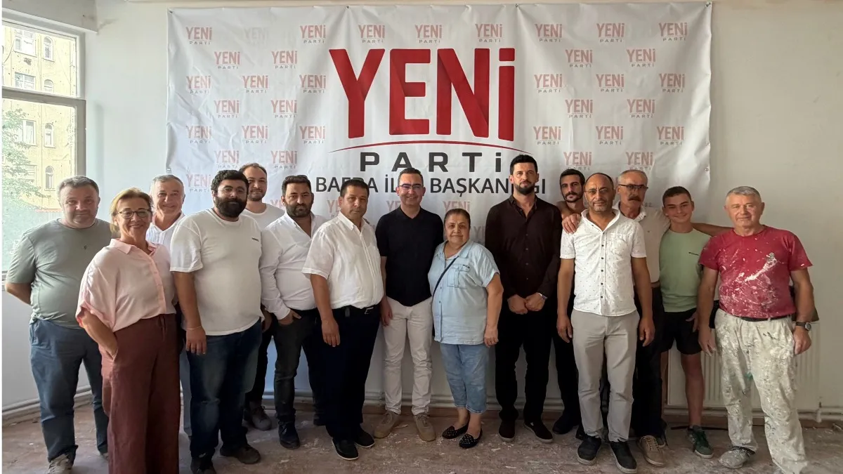 Samsun Bafra’da CHP teşkilatından YENİ Parti’ye toplu geçiş
