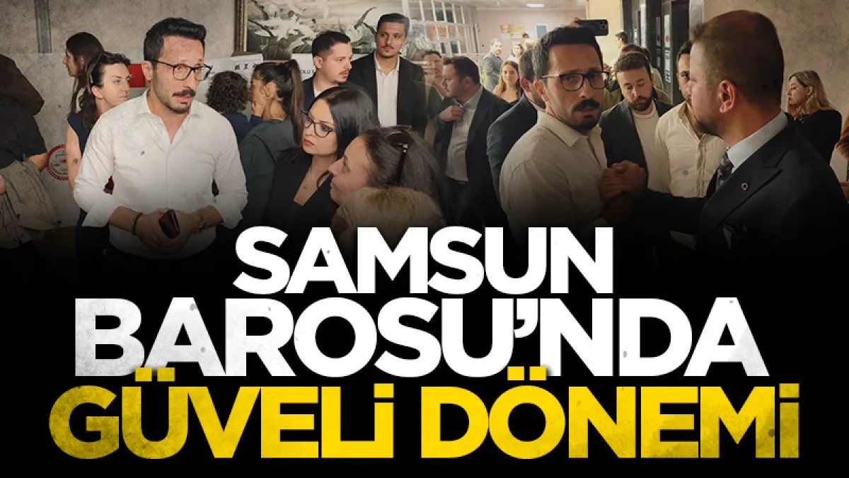 Samsun Barosun'nun yeni başkanı Av. Suat Güveli oldu