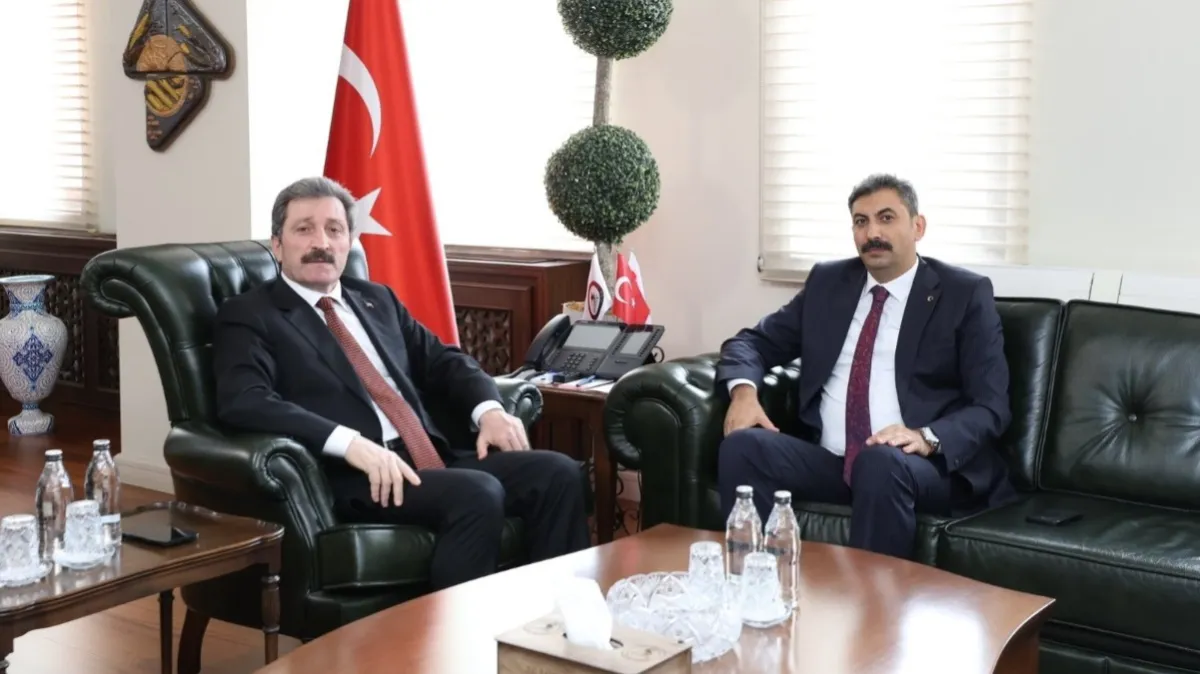 Samsun Başsavcı Mustafa Çakmak’tan Vali Orhan Tavlı’ya ziyaret