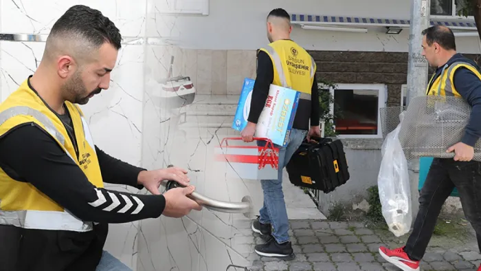 Samsun Büyükşehir Belediyesi'nden özel bireylere evde destek hizmeti