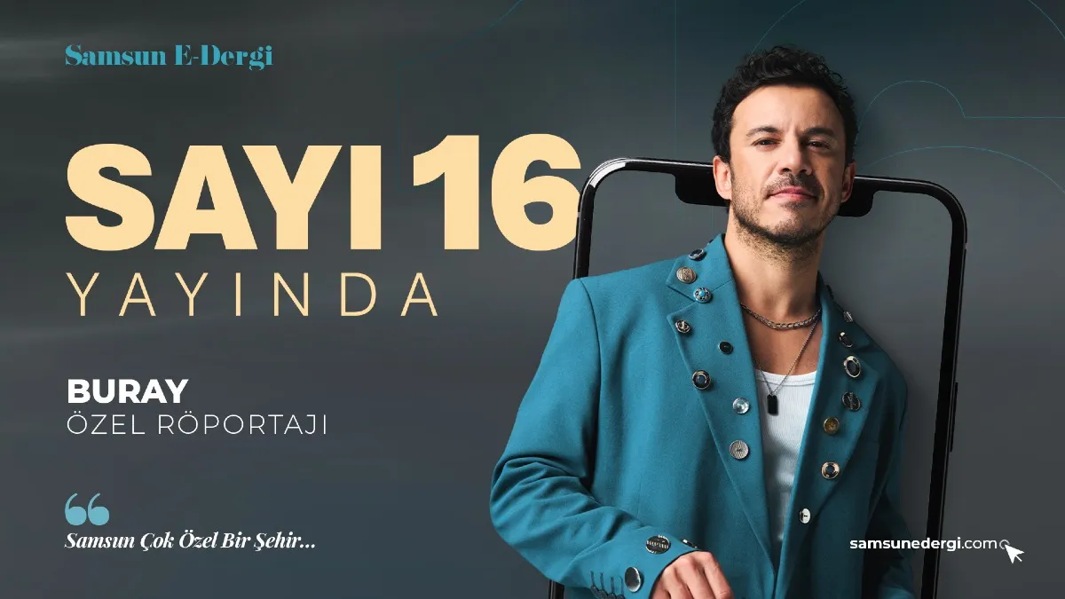 Samsun E-Dergi'nin  16'ncı sayısı yayında