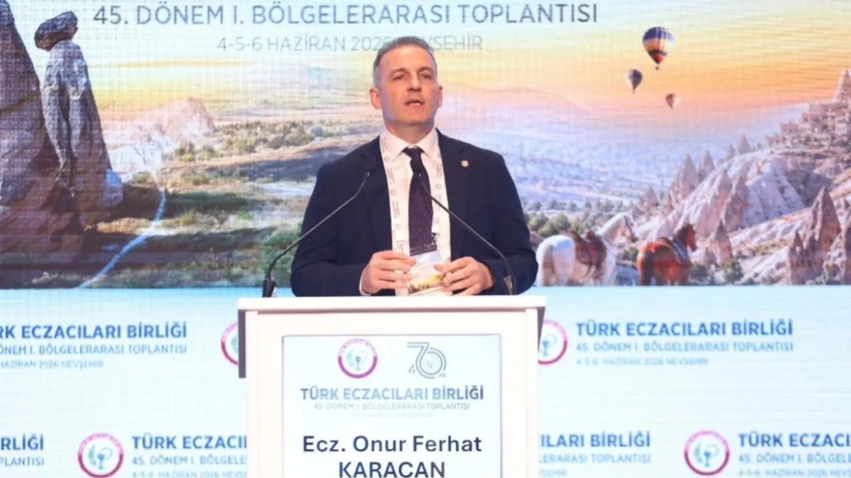 Samsun Eczası Odası BaşkanıOnur Ferhat Karacan: Genç eczası işsizliği artıyor