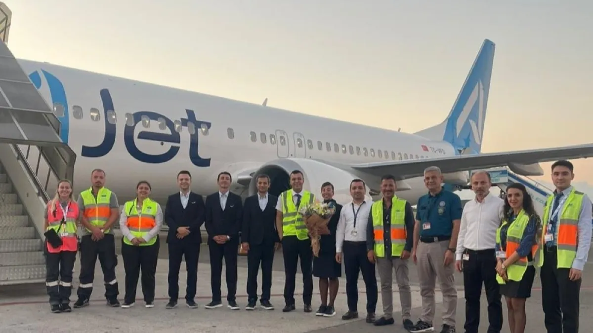 Samsun ile Bodrum arasında direkt uçuşlar resmen başladı