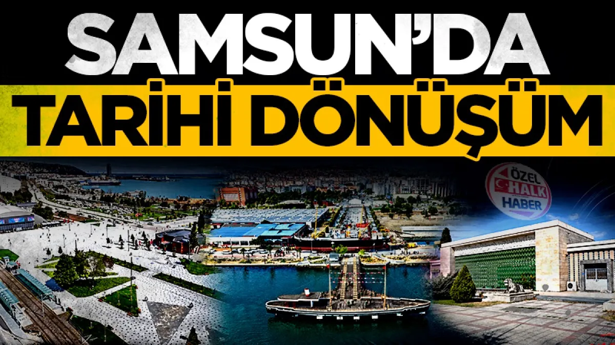 Samsun İstiklal Meydanı’ndaki müzede tarihi dönüşüm