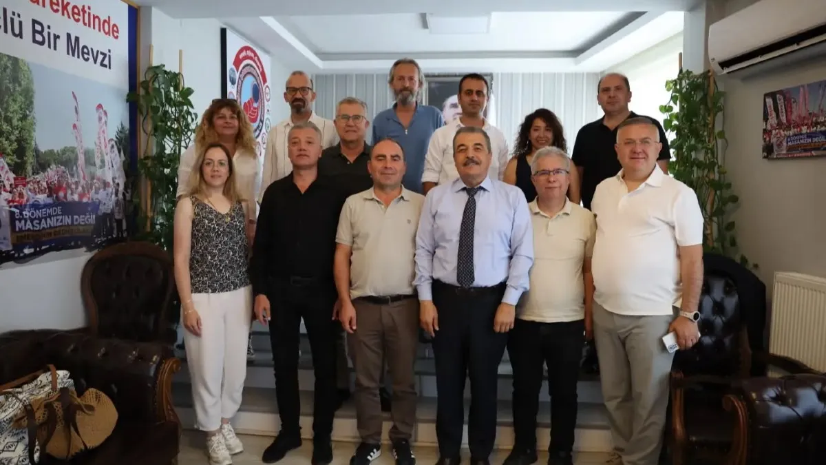 Samsun Kamu-İş ve Eğitim-İş’ten genel merkeze ziyaret