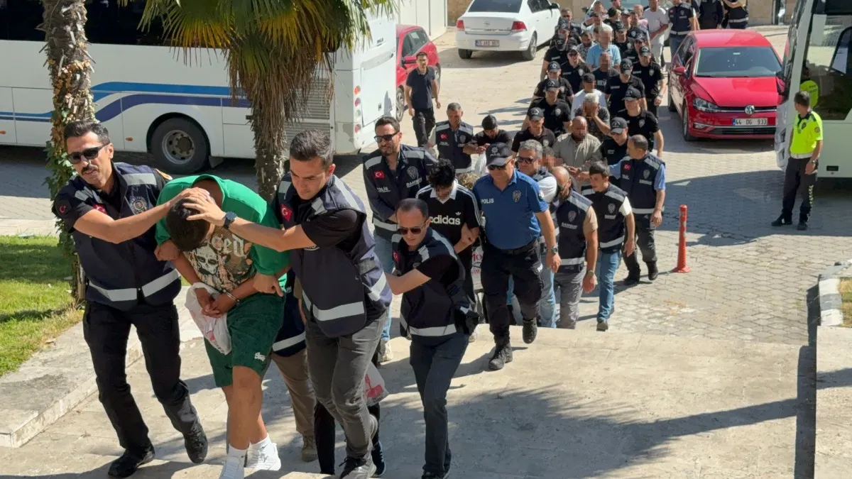 Samsun merkezli yasa dışı bahis operasyonunda 20 şüpheli adliyede