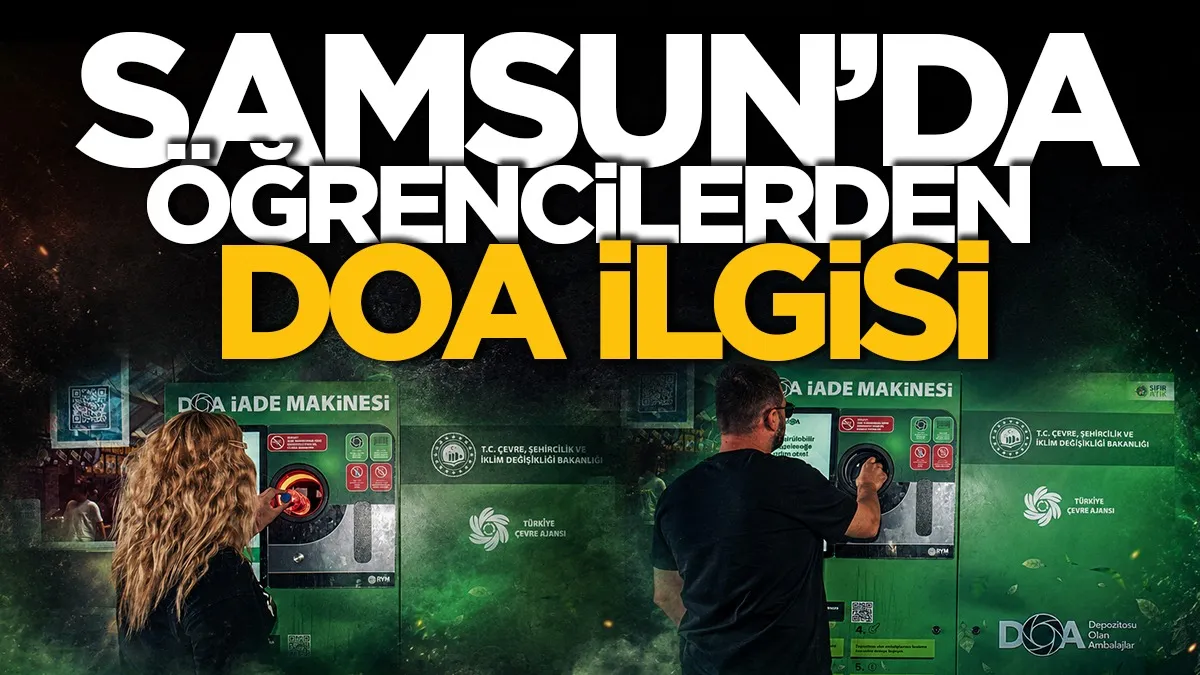 Samsun OMÜ’de DOA ilgisi