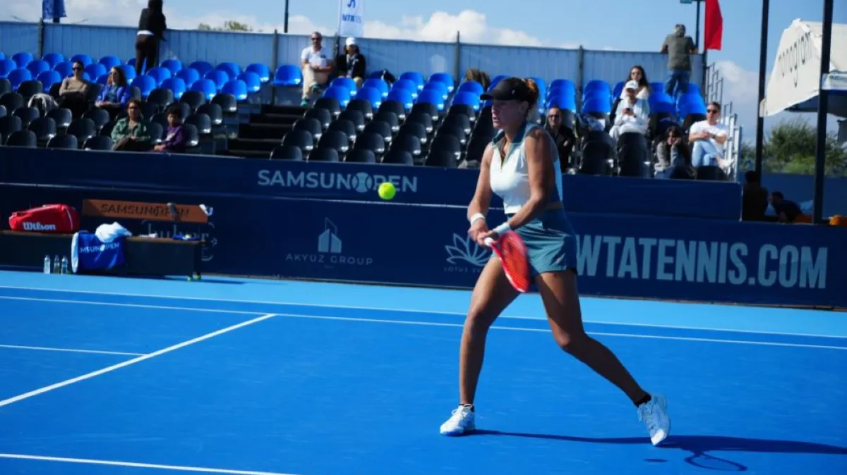 Samsun Open WTA 125’te kortlarda heyecan sürüyor