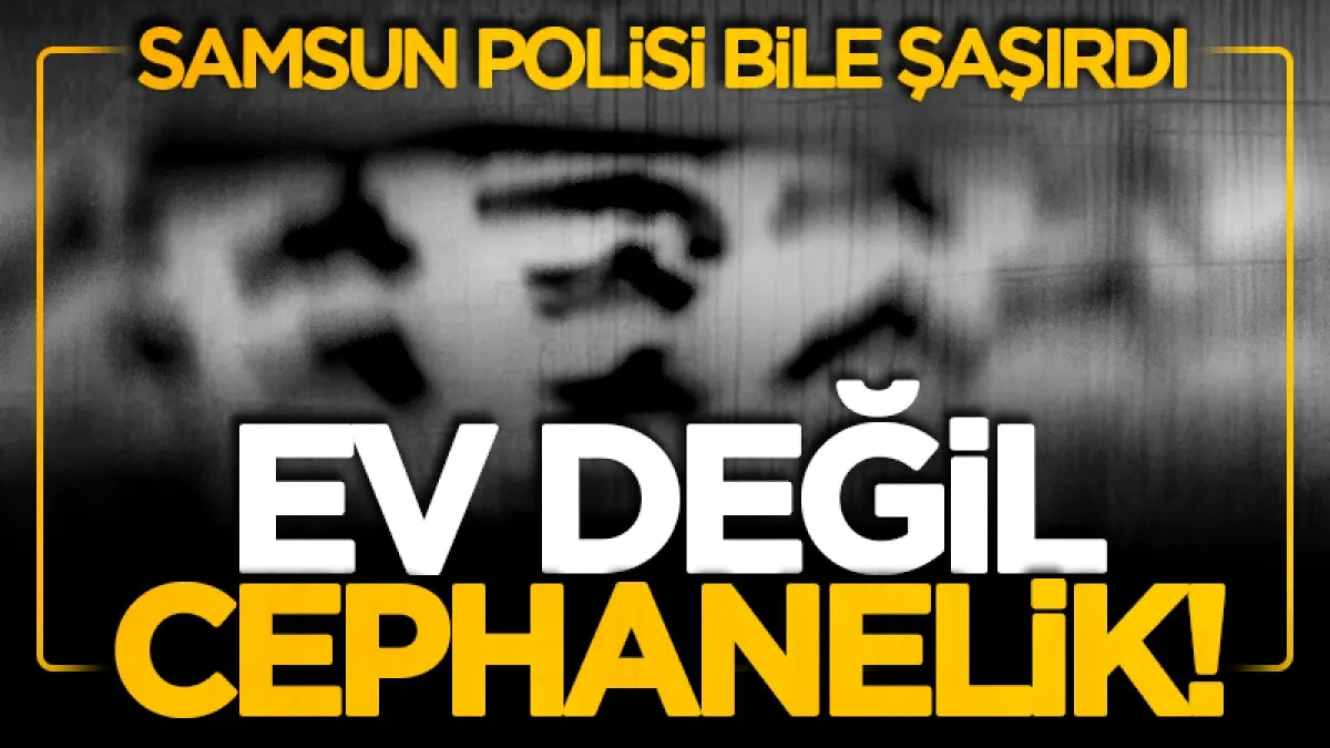Samsun Polisi'nden düğün magandaları ve silah tacirlerine operasyon