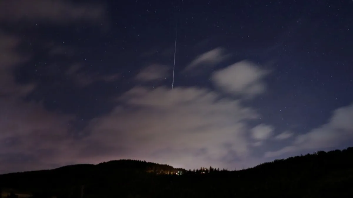 Samsun semalarında Perseid şöleni