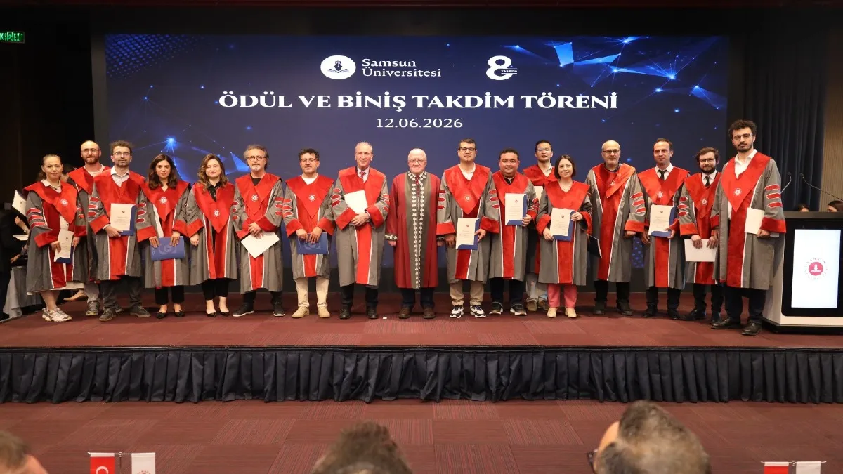 Samsun Üniversitesi 8. kuruluş yıl dönümünü törenle kutladı