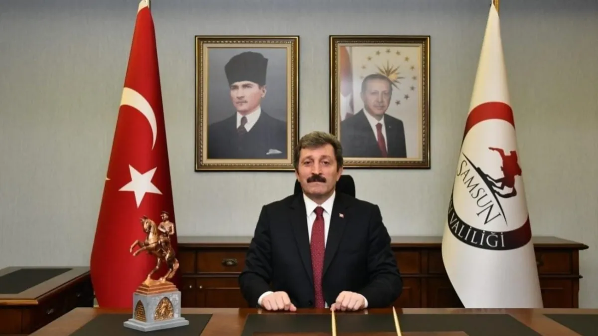 Samsun Valisi Orhan Tavlı'dan 15 Temmuz mesajı: "Türkiye Yüzyılı vizyonuyla çalışmaya devam edeceğiz"