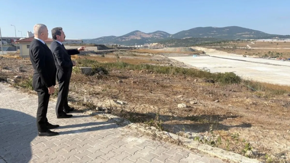 Samsun Valisi Tavlı Havza'daki projeleri yerinde inceledi