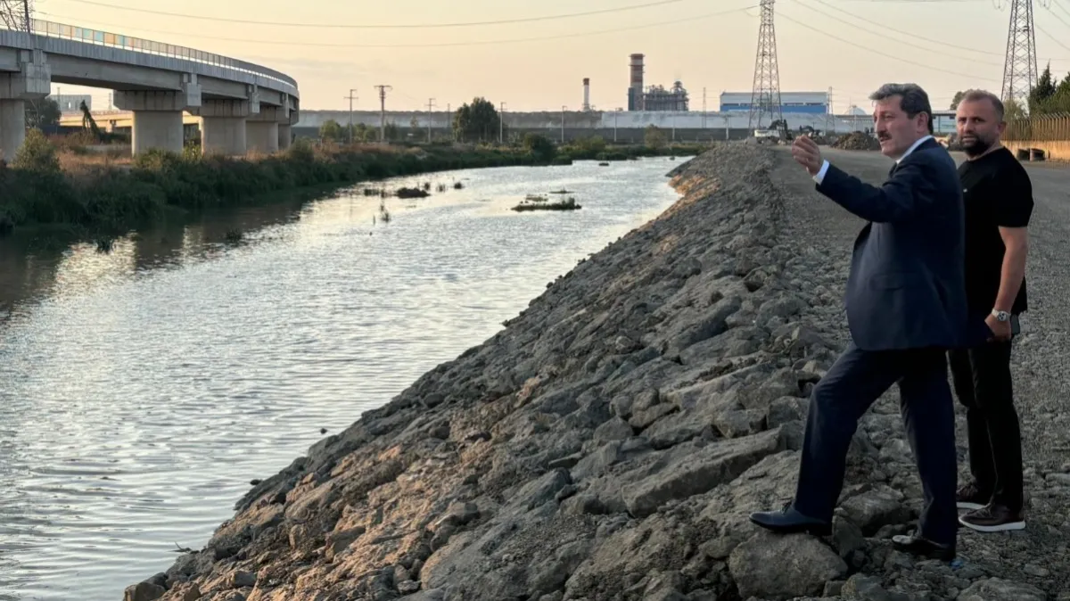 Samsun Valisi Tavlı, Yeni OSB’de altyapı çalışmalarını inceledi
