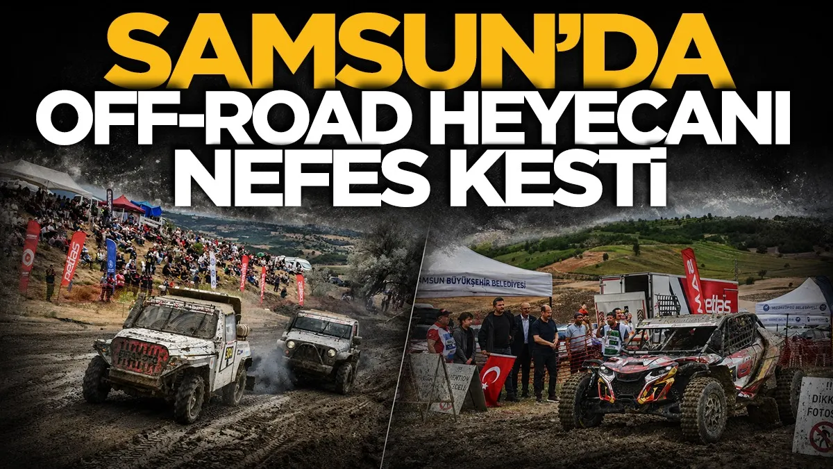 Samsun Vezirköprü’de off-road heyecanı 16’ncı kez yaşandı