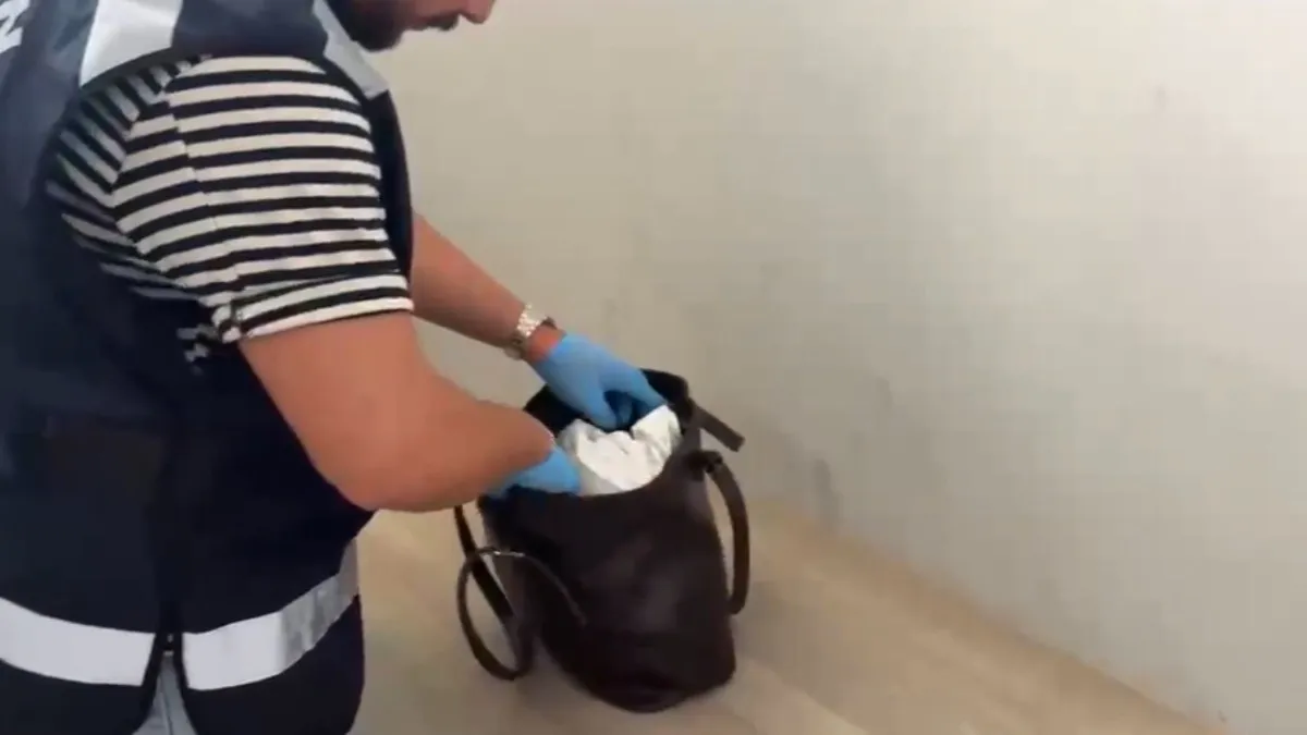 Samsun’da 1 kilo 210 gram metamfetamin ele geçirildi