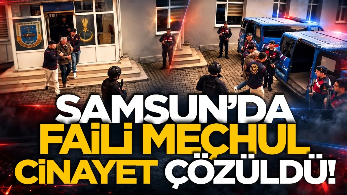 Samsun'da 13 yıllık faili meçhul cinayet zanlıları tutuklandı