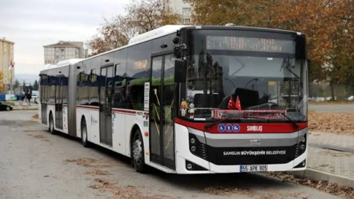 Samsun'da 15 Temmuz'da ulaşım ücretsiz olacak! İşte ayrıntılar...