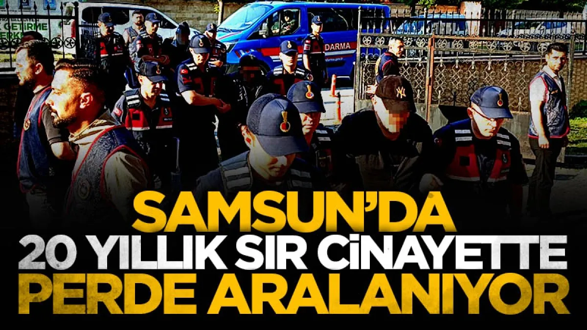 Samsun'da 20 yıl önce dere yatağında bulunan kadın cesedinin sırrı çözülüyor: 2 tutuklama