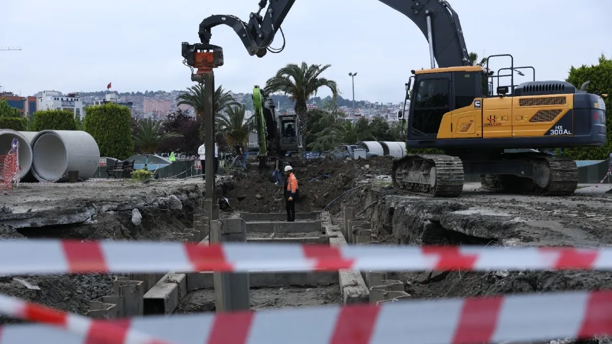 Samsun’da 211 milyon TL’lik altyapı yatırımında sona yaklaşıldı