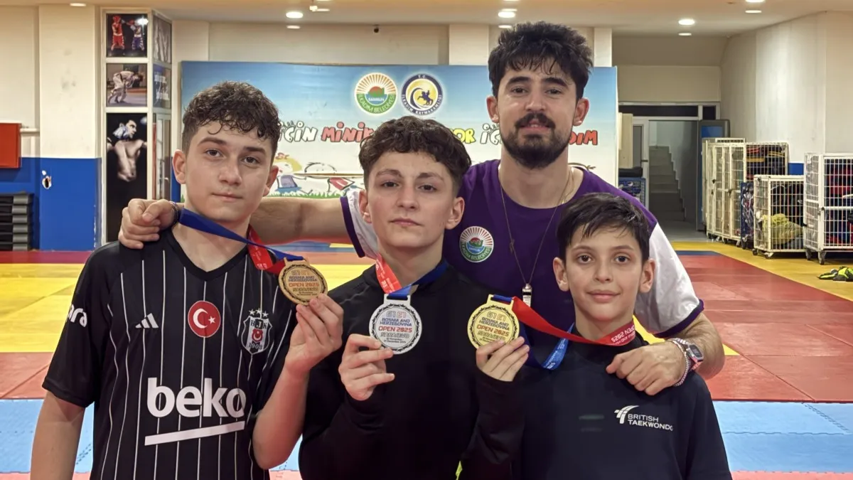 Samsun'da Antrenör Doğan Demir geleceğin şampiyonlarını yetiştiriyor