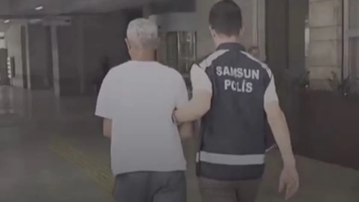 Samsun’da aranan hükümlü saklandığı adreste yakalandı