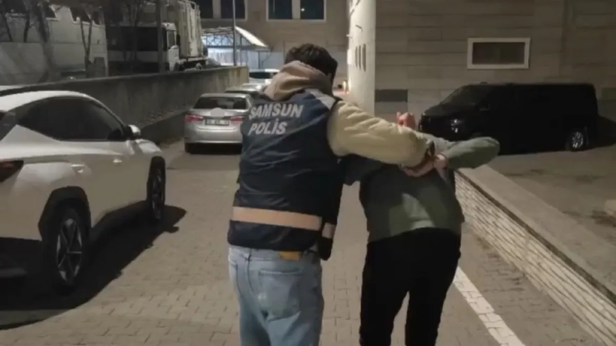 Samsun'da aranan iki hükümlü kıskıvrak yakalandı