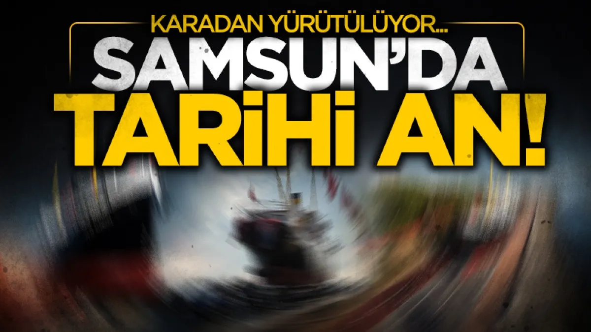 Samsun'da asırlık ruh yeniden canlandı: Bandırma Vapuru Tütün İskelesi'ne taşınıyor