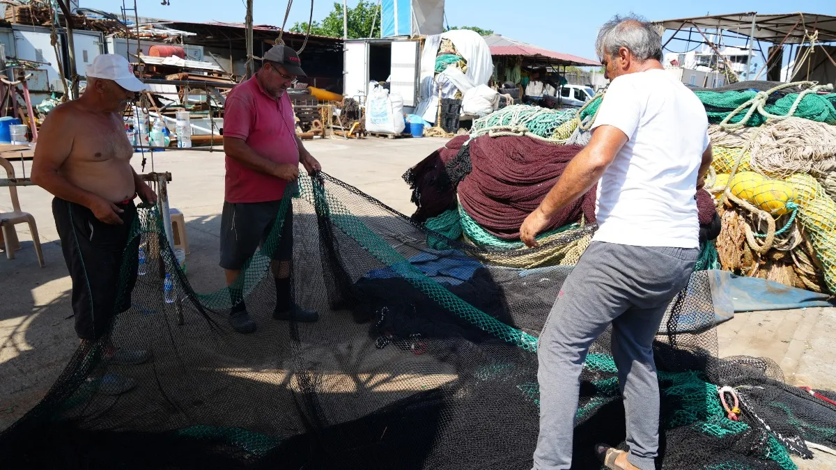 Samsun'da balıkçılar yeni sezona hazırlanıyor