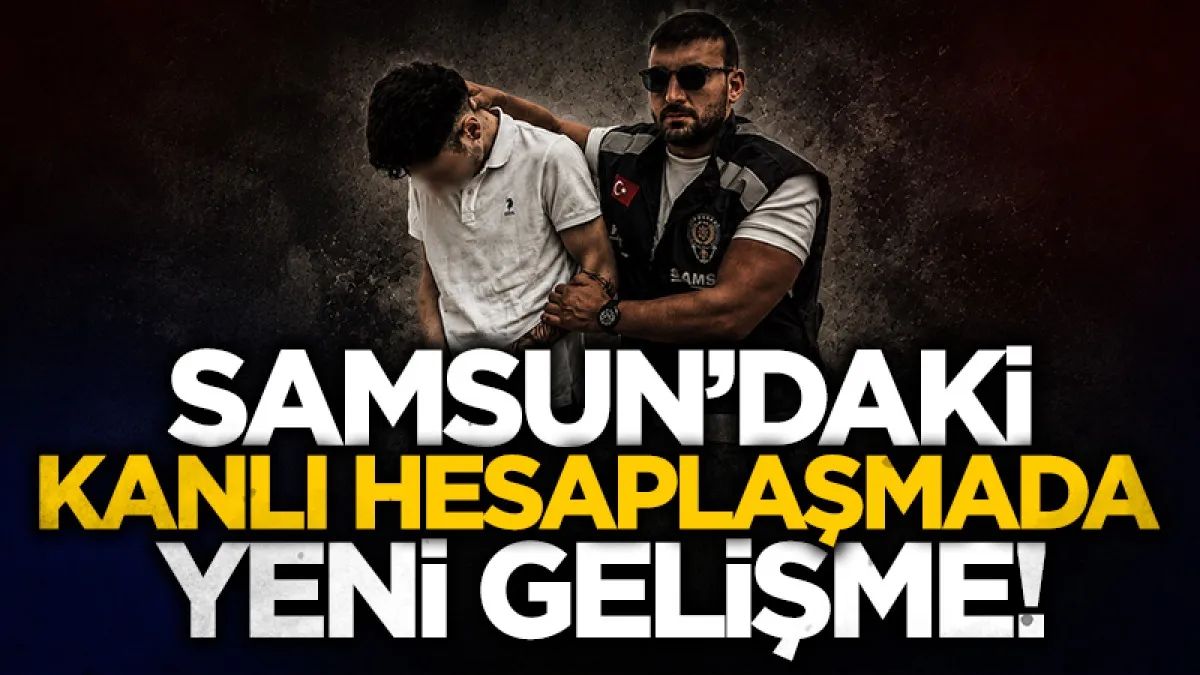 Samsun'da bıçakla 1 kişiyi yaralayan şahıs tutuklandı