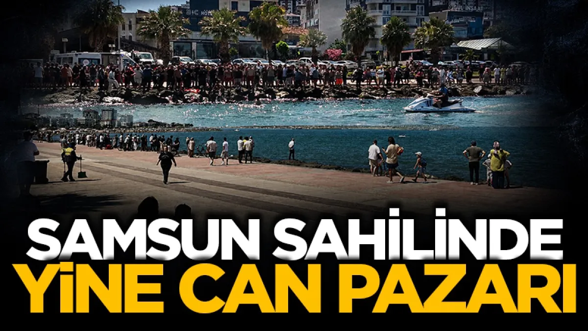 Samsun’da denizde boğulma tehlikesi geçiren kişi hastaneye kaldırıldı: Durumu ağır
