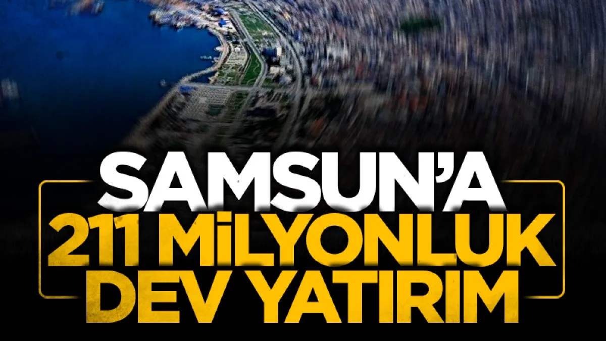 Samsun’da dev altyapı yatırımı: 211 milyon TL'lik İlkadım kolektör hattı hizmete açıldı!