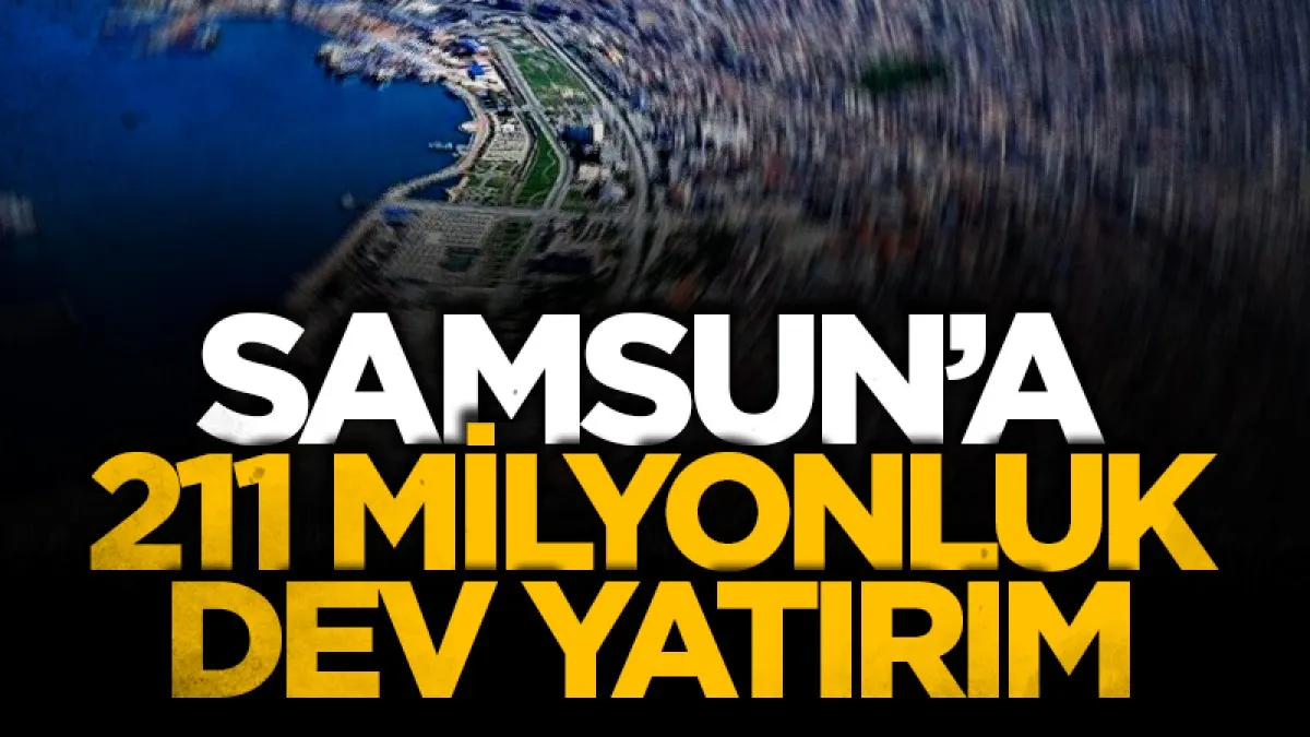 Samsun’da dev altyapı yatırımı: 211 milyon TL'lik İlkadım kolektör hattı hizmete açıldı!