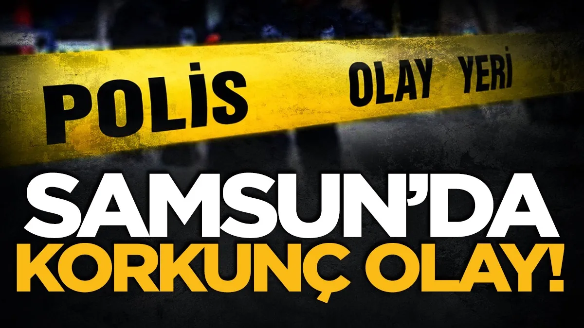 Samsun’da elektrik akımına kapılan işçi çatıdan düştü