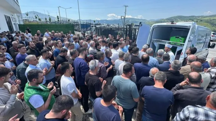 Samsun'da fabrikadaki elektrik faciasında ölen 3 işçinin cenazeleri ailelerine teslim edildi