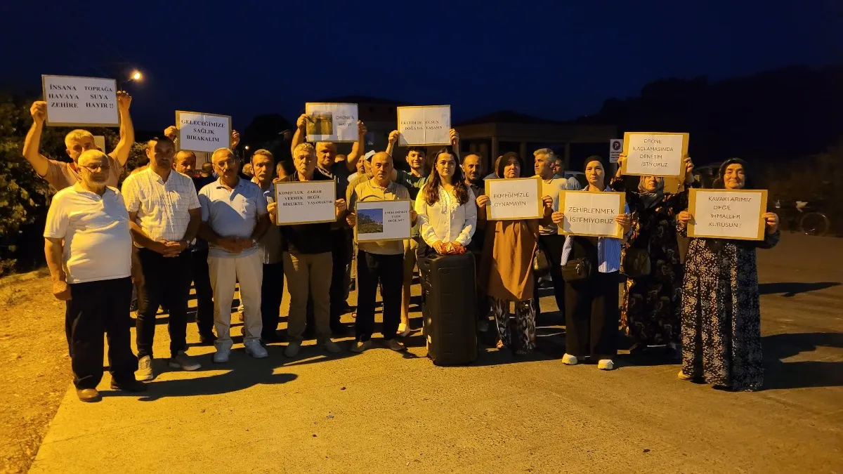 Samsun'da gece nöbeti: "Sesimize kulak verin"