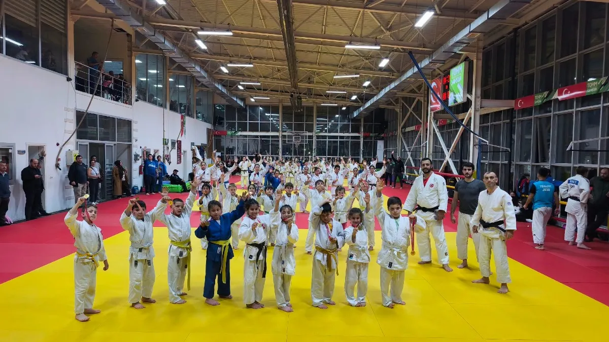 Samsun'da Judocular nefes kesti 