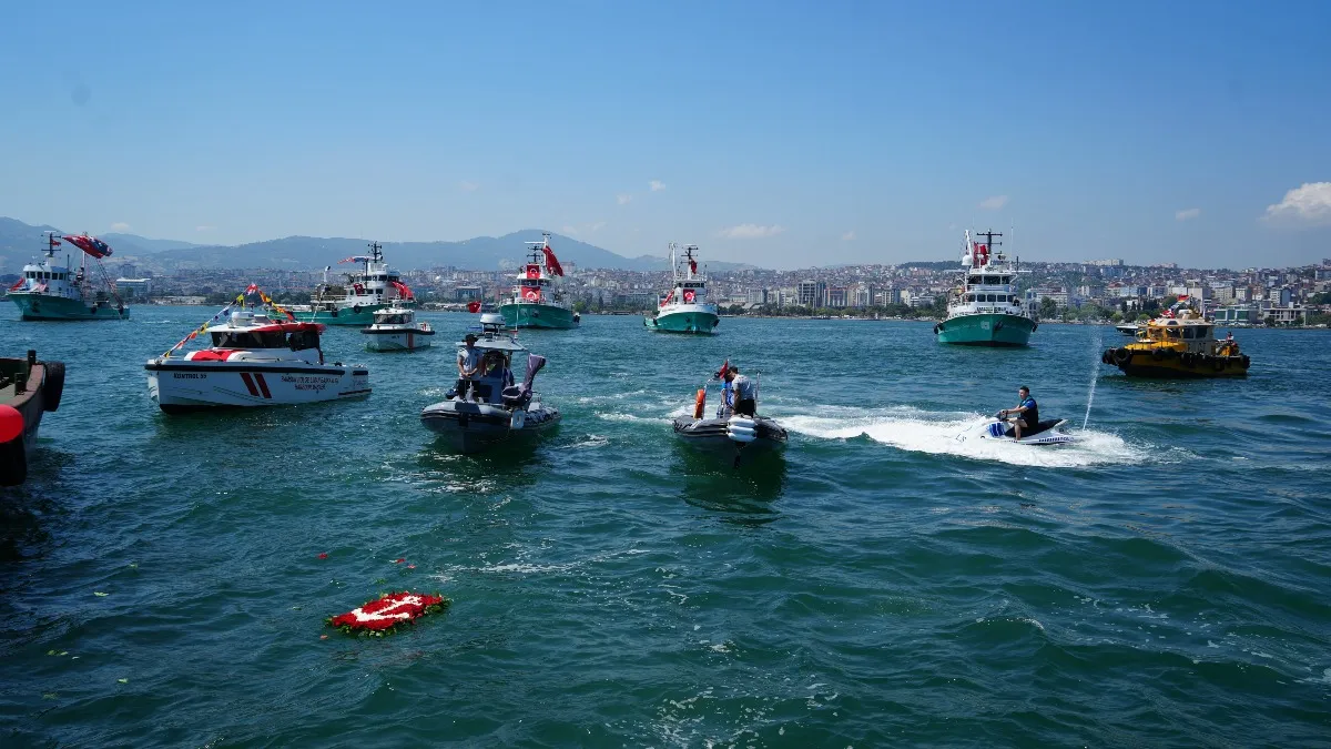 Samsun'da Kabotaj Bayramı'nın 100. yılı kutlandı
