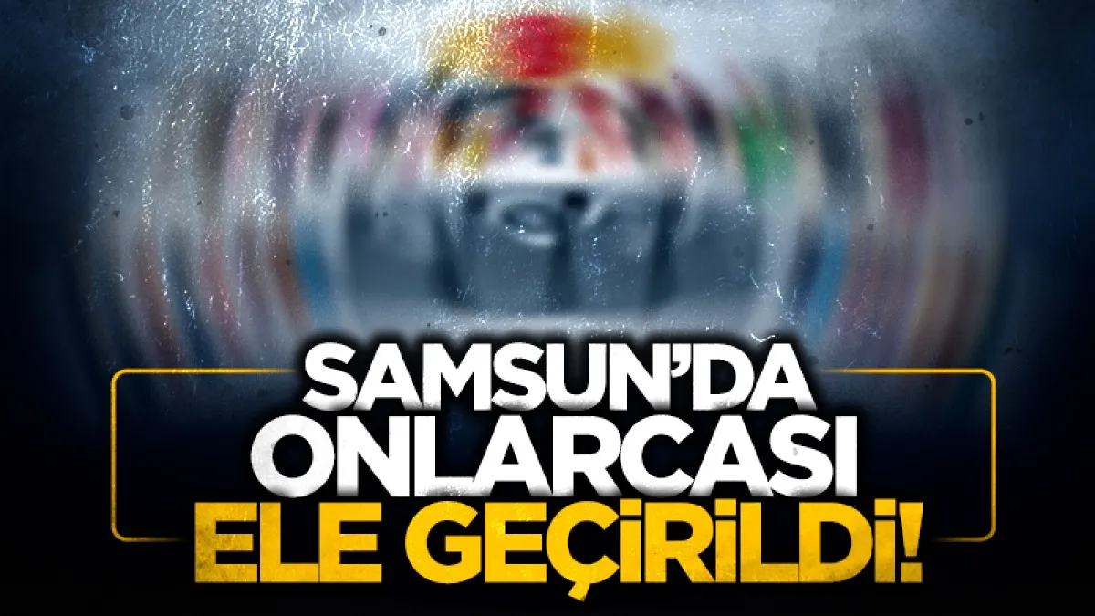Samsun’da kaçak parfüm ve etil alkol ele geçirildi