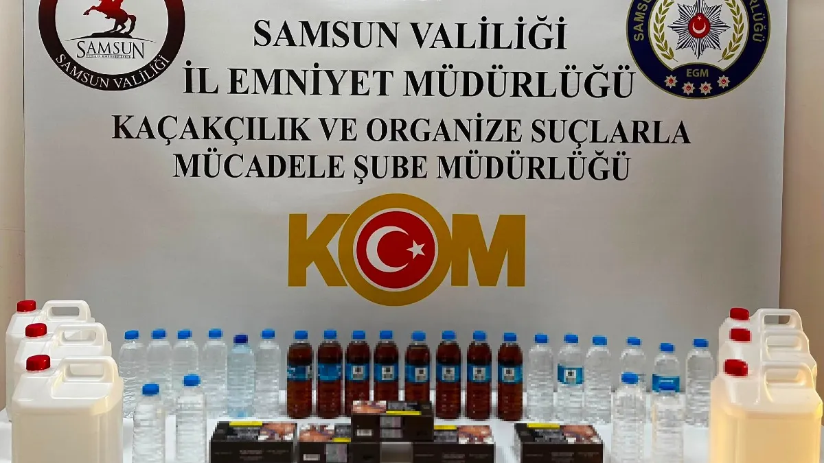 Samsun’da kaçakçılık operasyonu: 3 şüpheli yakalandı
