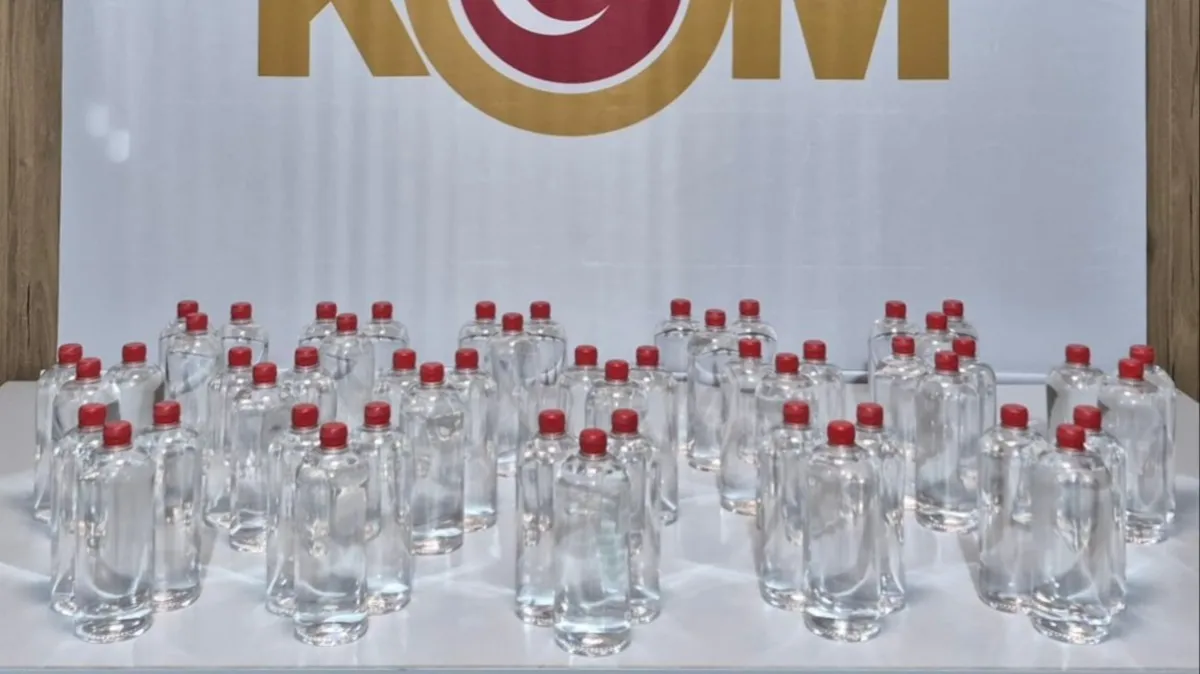 Samsun’da kaçakçılık operasyonu: 51 litre etil alkol ele geçirildi