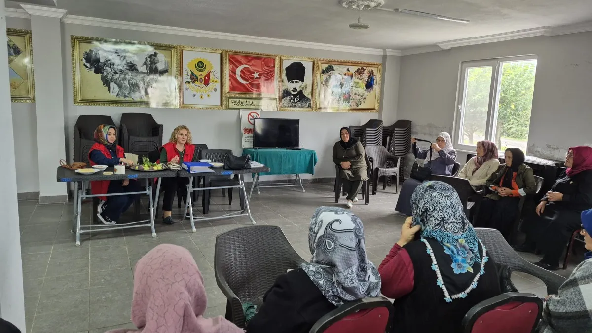 Samsun’da kadın çiftçilere tarım ve su tasarrufu eğitimi