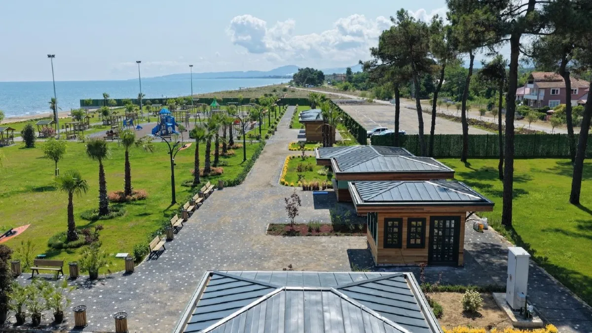 Samsun'da kadınlar plajı gün sayıyor