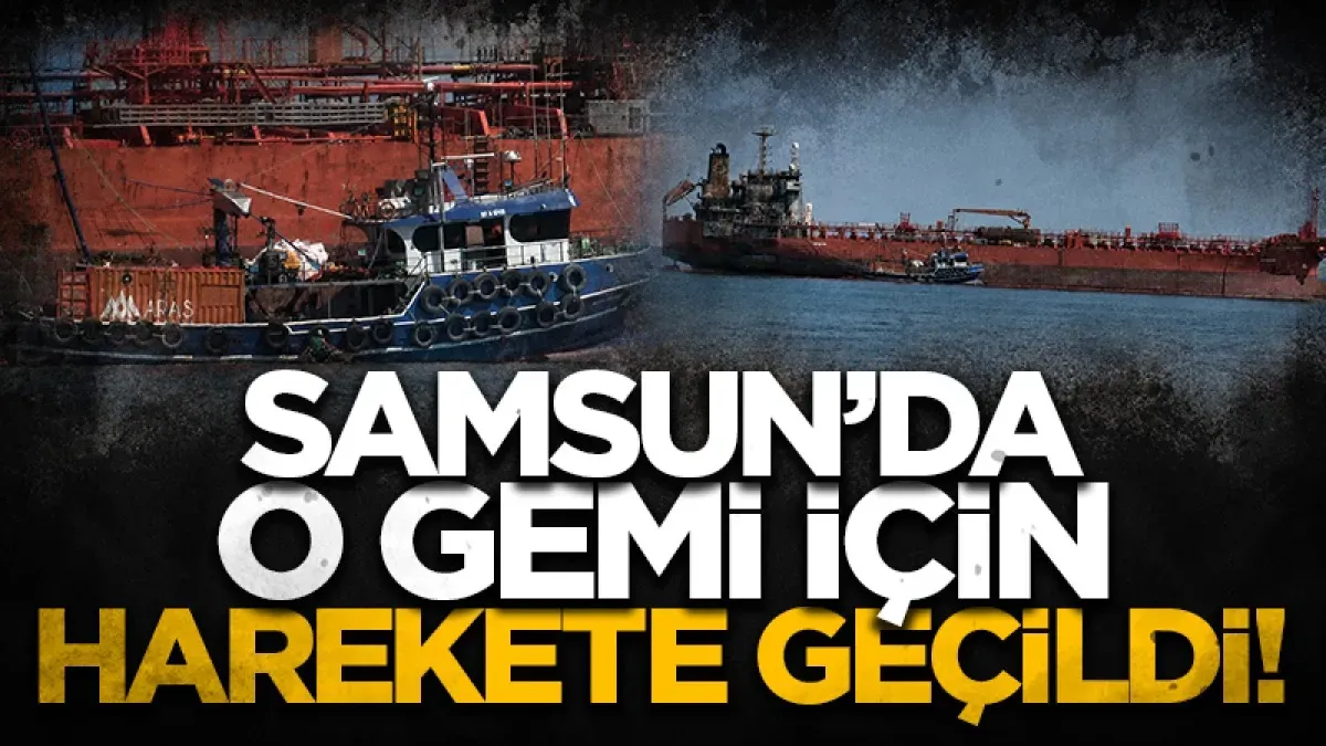 Samsun'da karaya oturan gemi için kurtarma çalışması başlatıldı