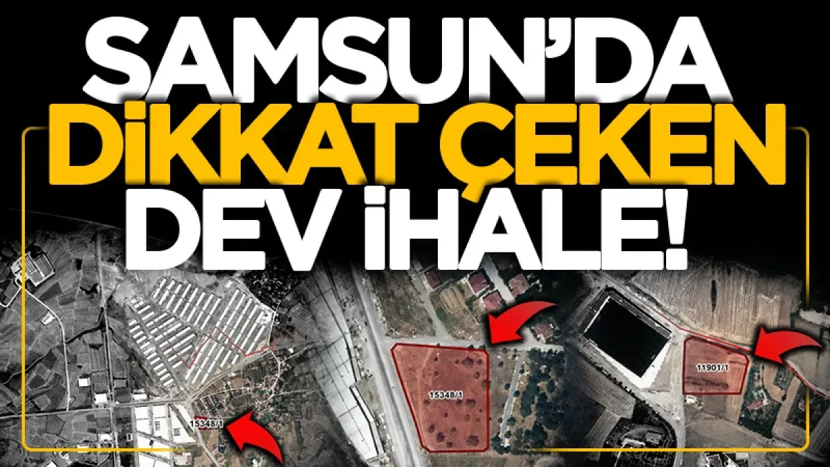 Samsun’da kat karşılığı 914 milyonluk inşaat ihalesi!