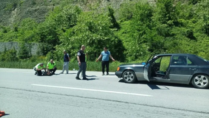 Samsun'da kazadan kaçan alkollü sürücü kovalamacada yakalandı