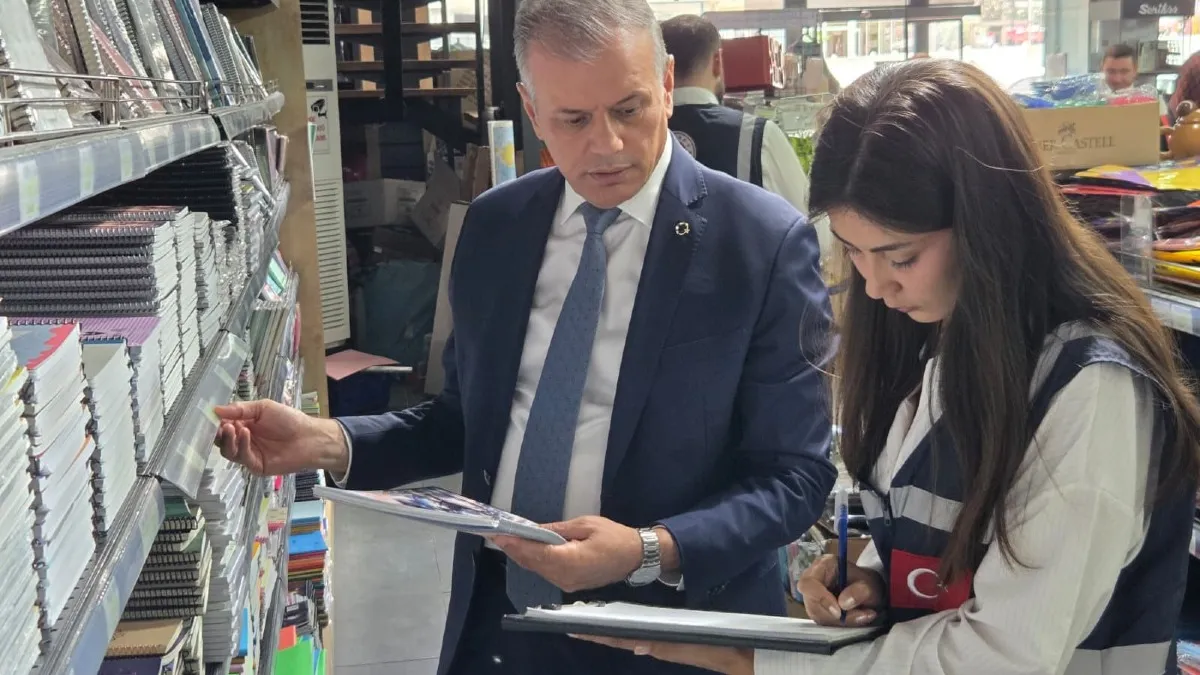Samsun’da kırtasiyelere sıkı denetim! 50 binden fazla ürün tek tek incelendi