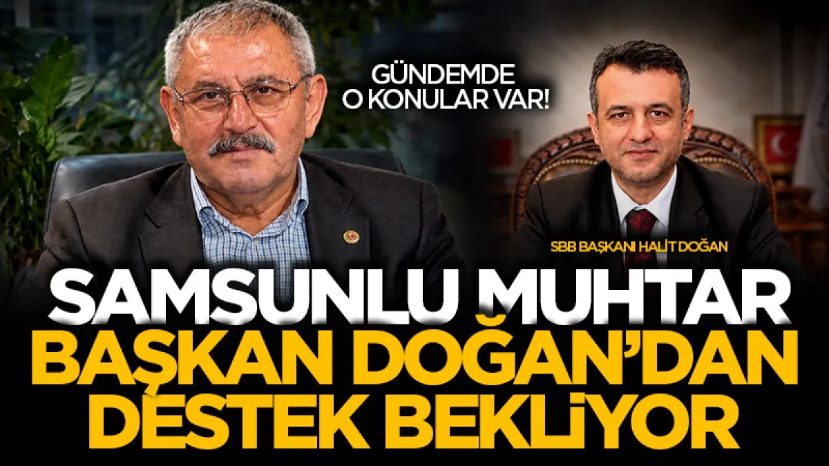 Samsun'da Köseli Köyü Büyükşehir Belediye Başkanı Halit Doğan’dan destek bekliyor